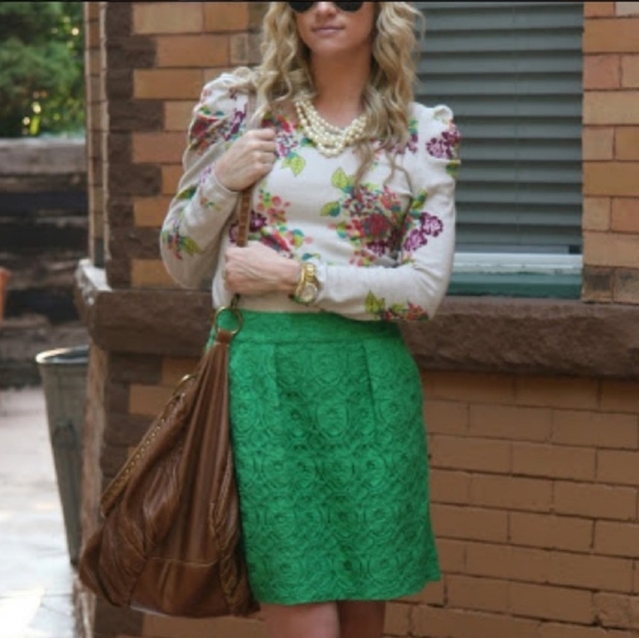 Anthropologie Sweaters - Anthropologie Moth sweater size medium cream